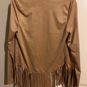 Western cardigan lightweight. Nice accessory for doing it with your boots on